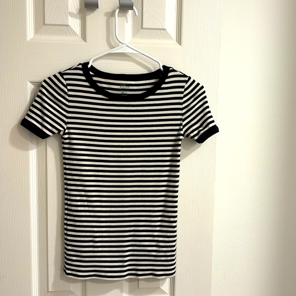 J. Crew Perfect Fit Striped Tee XXS